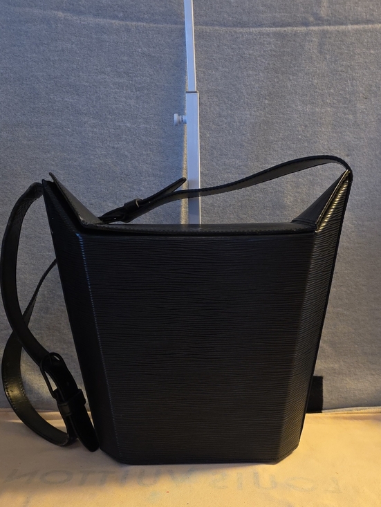 Louis Vuitton Handbags - Louis Vuitton Black Epi Sac Seau